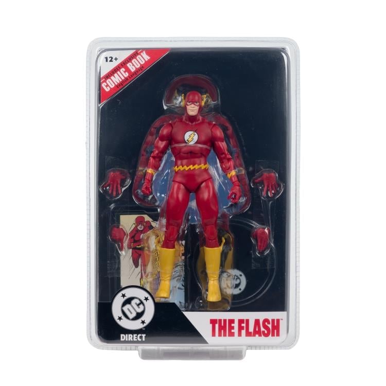 The Flash #123 Page Punchers The Flash (Barry Allen) 7" Action Figure with Comic Gallery Image 10