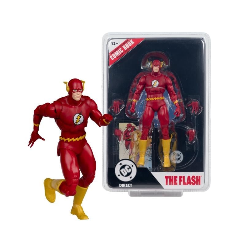 The Flash #123 Page Punchers The Flash (Barry Allen) 7" Action Figure with Comic Gallery Image 9