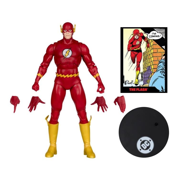 The Flash #123 Page Punchers The Flash (Barry Allen) 7" Action Figure with Comic Gallery Image 8