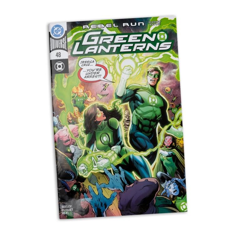 Green Lanterns #48 Page Punchers Green Lantern (Hal Jordan) 7" Action Figure with Comic Gallery Image 8