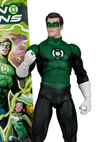 Green Lanterns #48 Page Punchers Green Lantern (Hal Jordan) 7" Action Figure with Comic Gallery Image 2