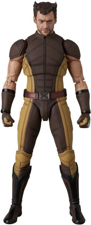 Deadpool & Wolverine MAFEX No.297 Wolverine (Brown Suit Ver.) Action Figure Gallery Image 8