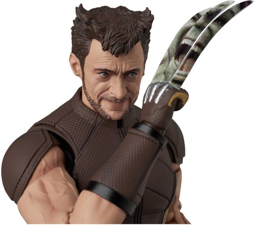 Deadpool & Wolverine MAFEX No.297 Wolverine (Brown Suit Ver.) Action Figure Gallery Image 11