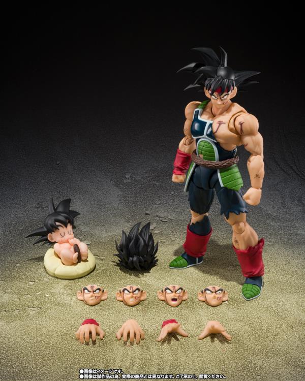 Dragon Ball Z S.H.Figuarts Bardock (The Father of Goku) Exclusive Action Figure Gallery Image 9