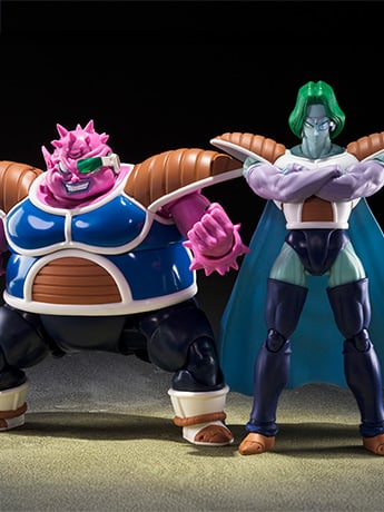 Dragon Ball Z S.H.Figuarts Dodoria & Zarbon (The Father of Goku) Exclusive Action Figure Set Gallery Image 2