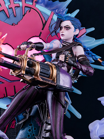 Arcane Jinx 1/4 Scale Limited Edition Statue Gallery Image 2