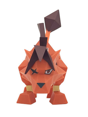 Final Fantasy VII Red XIII Polygon Soft Vinyl Figure Gallery Image 2