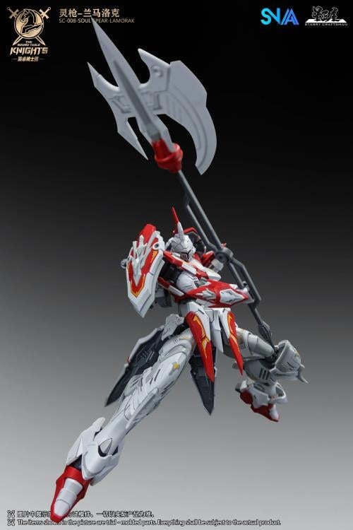 The Round Table Knights SC-008 Soul Spear Lamorak 1/144 Scale Model Kit Gallery Image 11
