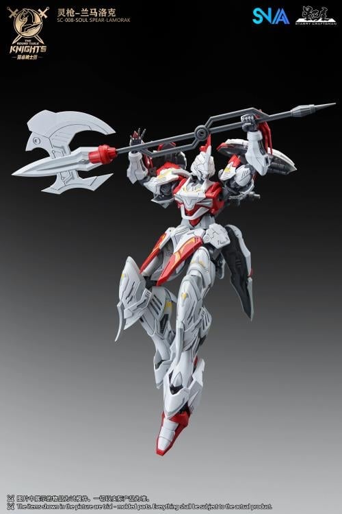 The Round Table Knights SC-008 Soul Spear Lamorak 1/144 Scale Model Kit Gallery Image 10