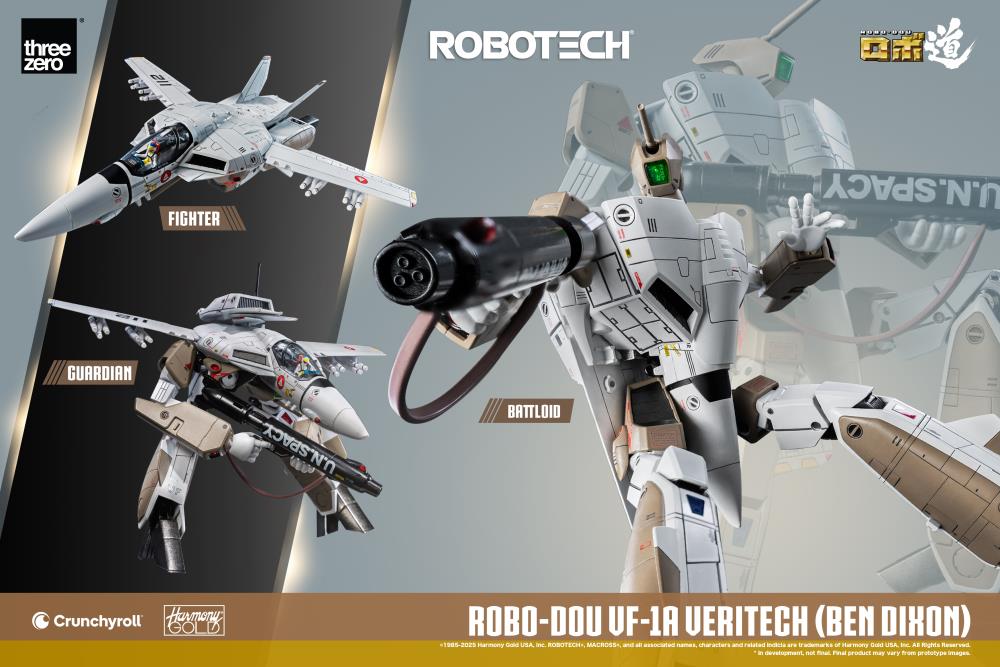 Robotech ROBO-DOU VF-1A Veritech (Ben Dixon) Action Figure Gallery Image 18