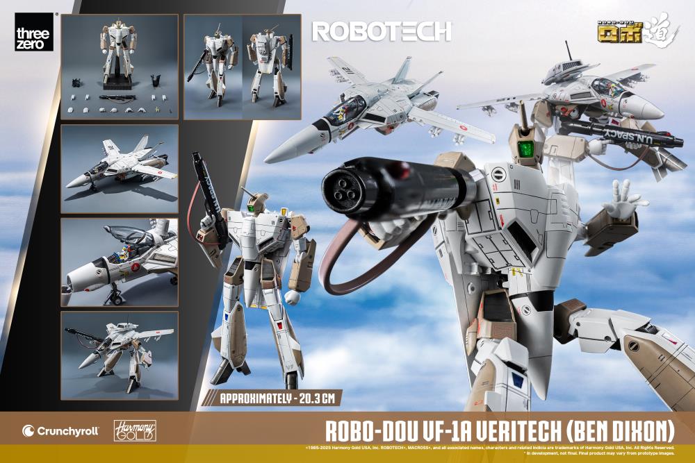 Robotech ROBO-DOU VF-1A Veritech (Ben Dixon) Action Figure Gallery Image 19