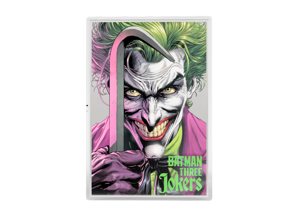 2026 DC Comics Batman: Three Jokers The Clown 1 oz Silver Collectible