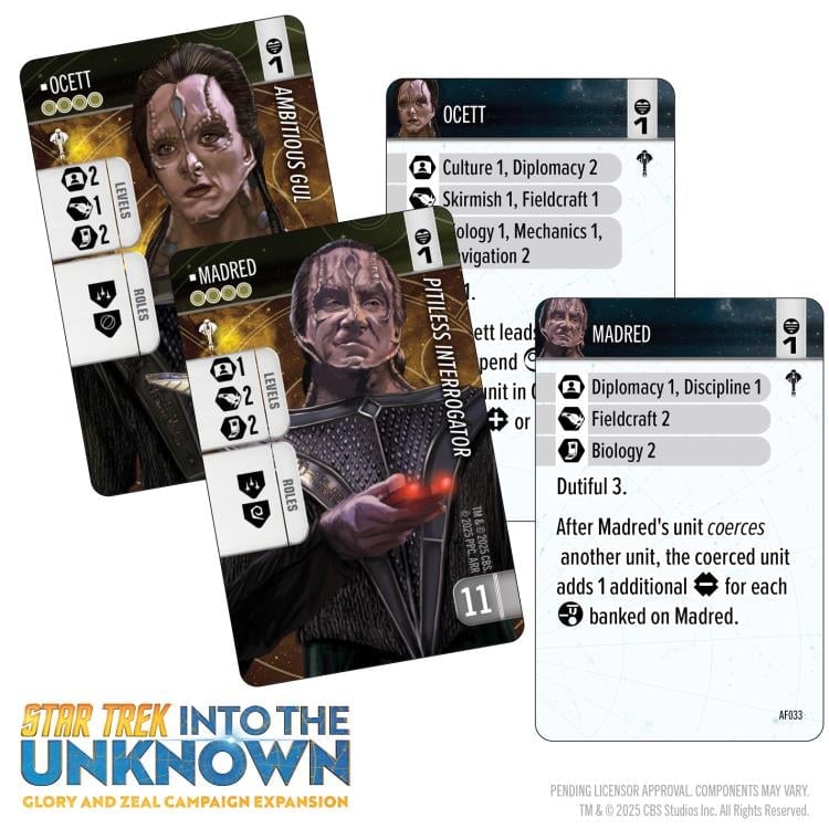 Star Trek: Into the Unknown Glory and Zeal Expansion Gallery Image 11