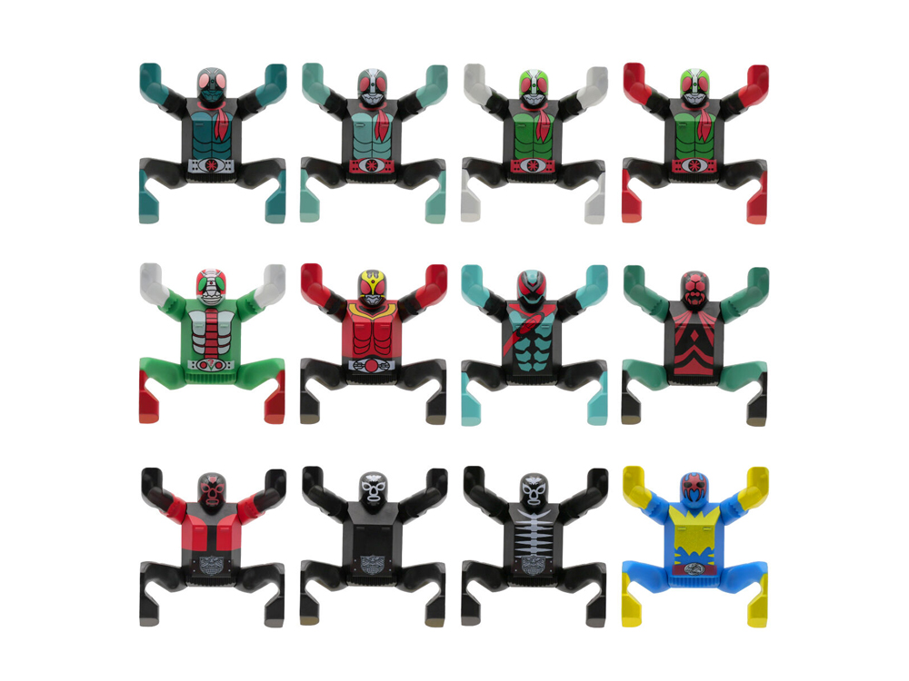 Kamen Rider Ningen Daisuki Box of 12 Random Figures Gallery Image 1