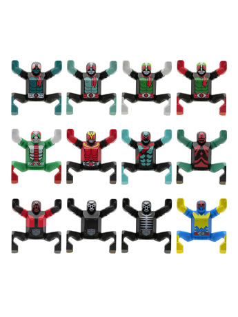 Kamen Rider Ningen Daisuki Box of 12 Random Figures Gallery Image 2