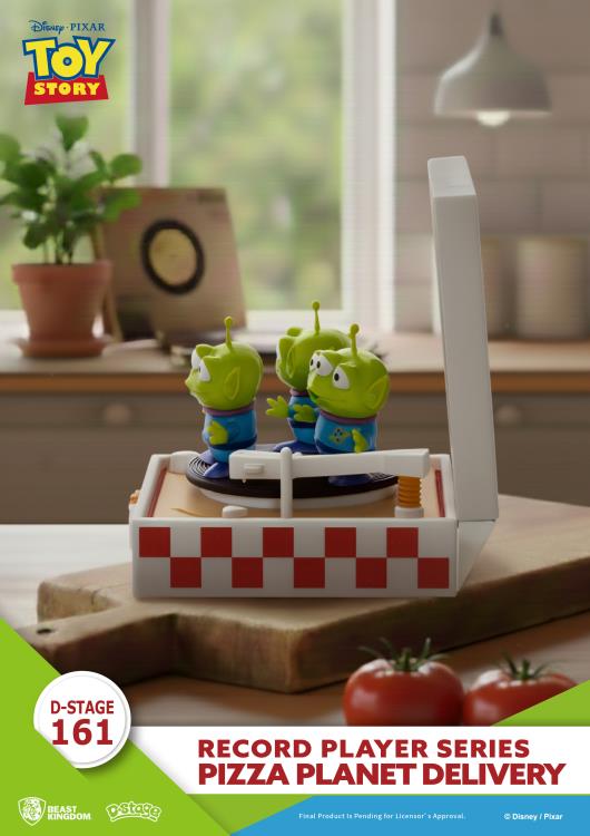 Toy Story D-Stage DS-161 Record Player Series Pizza Planet Delivery Statue Gallery Image 5