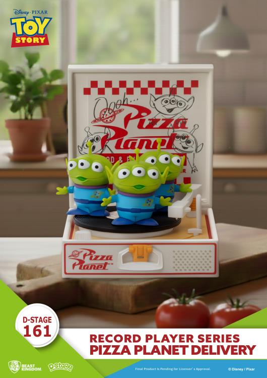 Toy Story D-Stage DS-161 Record Player Series Pizza Planet Delivery Statue Gallery Image 3