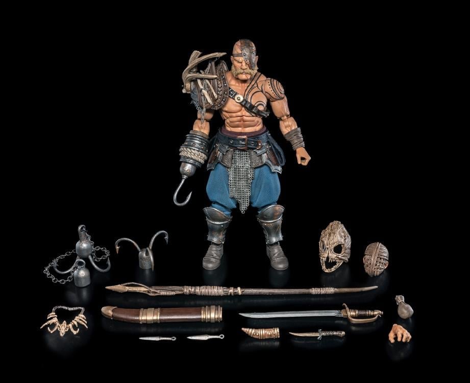 Mythic Legions: Dawns of Discovery Captain Ironskul (Seafarers League) Action Figure Gallery Image 9