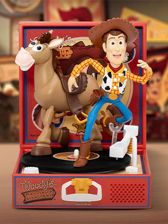 Toy Story D-Stage DS-181 Record Player Series Woody's Roundup Statue
