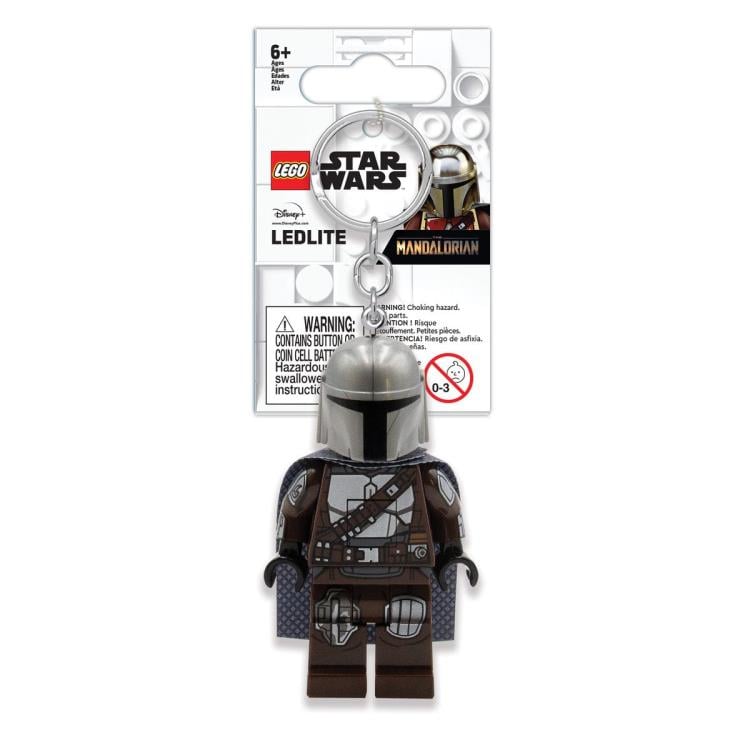 Star Wars: The Mandalorian LEGO The Mandalorian Light-Up Keychain Gallery Image 10