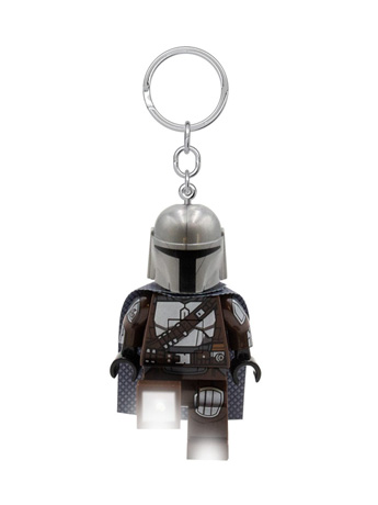 Star Wars: The Mandalorian LEGO The Mandalorian Light-Up Keychain Gallery Image 2