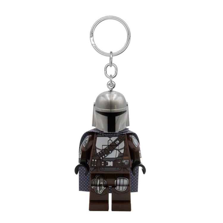 Star Wars: The Mandalorian LEGO The Mandalorian Light-Up Keychain Gallery Image 4