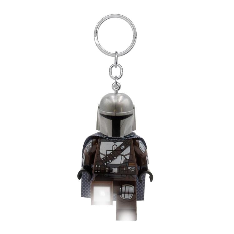 Star Wars: The Mandalorian LEGO The Mandalorian Light-Up Keychain Gallery Image 3