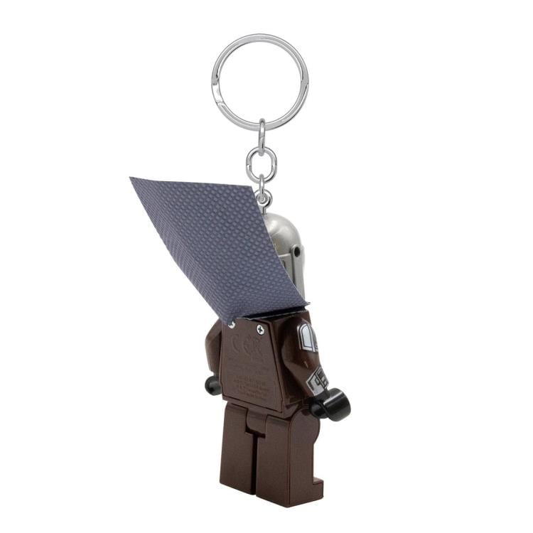 Star Wars: The Mandalorian LEGO The Mandalorian Light-Up Keychain Gallery Image 6