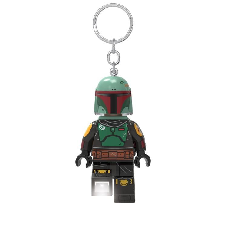 Star Wars: The Mandalorian LEGO Boba Fett Light-Up Keychain Gallery Image 3