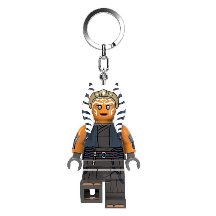 Star Wars: The Mandalorian LEGO Ahsoka Tano Light-Up Keychain Gallery Image 3