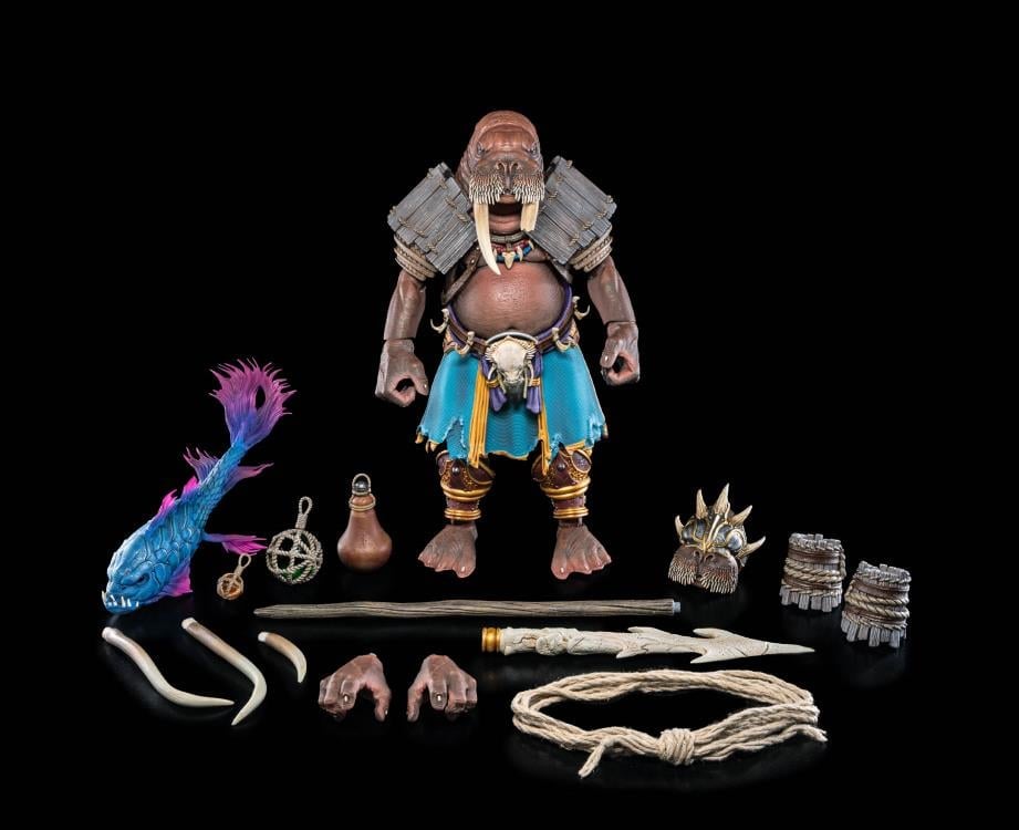 Mythic Legions: Dawns of Discovery Odobenn (Seafarers League) Orge-Scale Action Figure Gallery Image 9