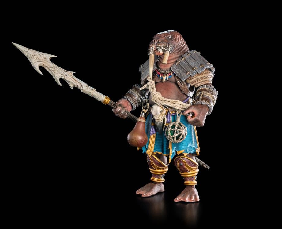 Mythic Legions: Dawns of Discovery Odobenn (Seafarers League) Orge-Scale Action Figure Gallery Image 4