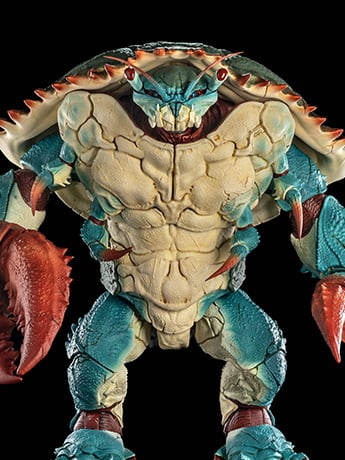 Mythic Legions: Dawns of Discovery Bulwarqq (Fishers Guild) Deluxe Monster Action Figure Gallery Image 2