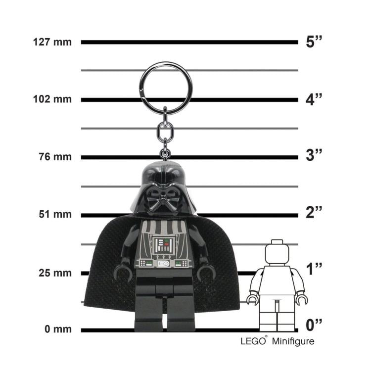 Star Wars LEGO Darth Vader Light-Up Keychain Gallery Image 6