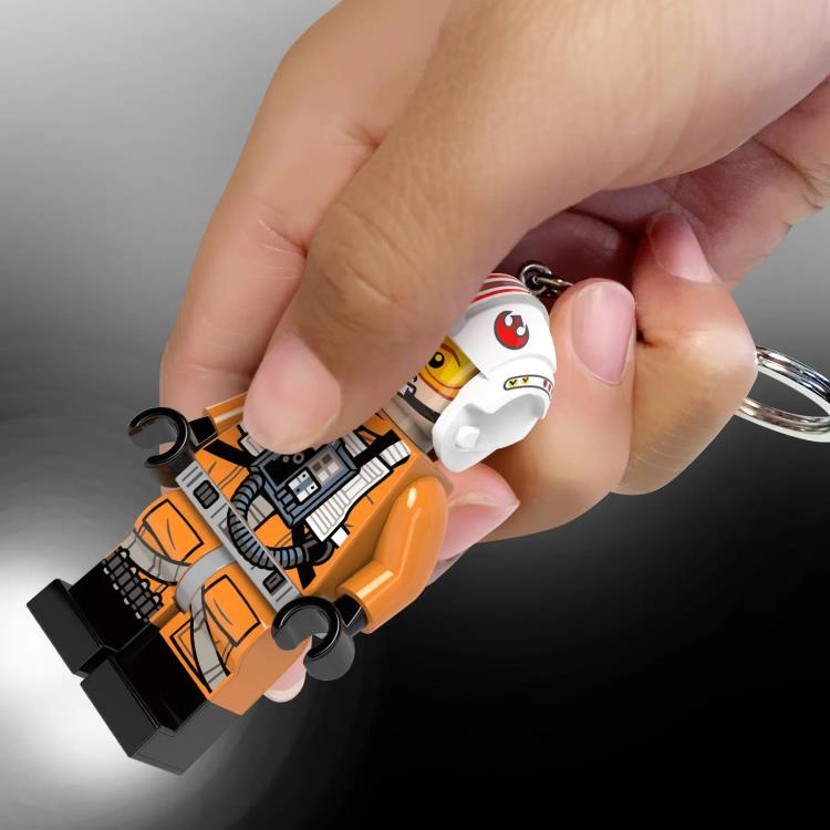 Star Wars LEGO Luke Skywalker Pilot Light-Up Keychain Gallery Image 8