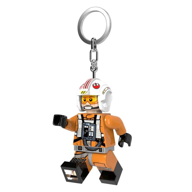 Star Wars LEGO Luke Skywalker Pilot Light-Up Keychain Gallery Image 4