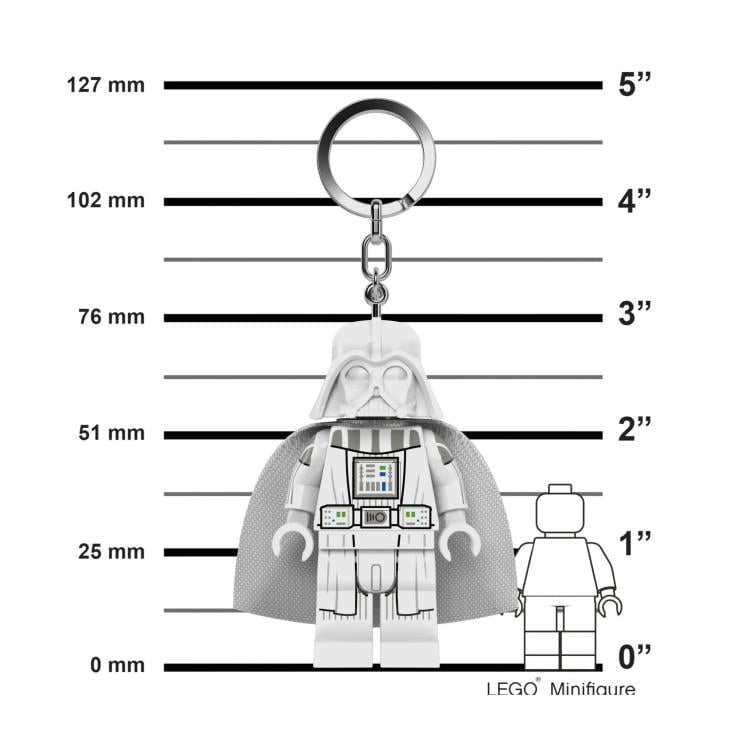 Star Wars LEGO Jedi Vader Light-Up Keychain Gallery Image 5