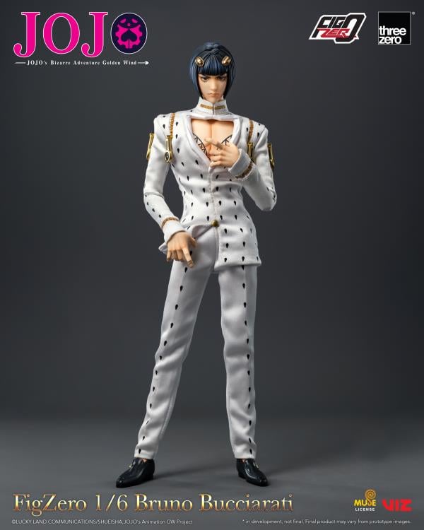 JoJo's Bizarre Adventure: Golden Wind FigZero Bruno Bucciarati 1/6 Scale Figure Gallery Image 5