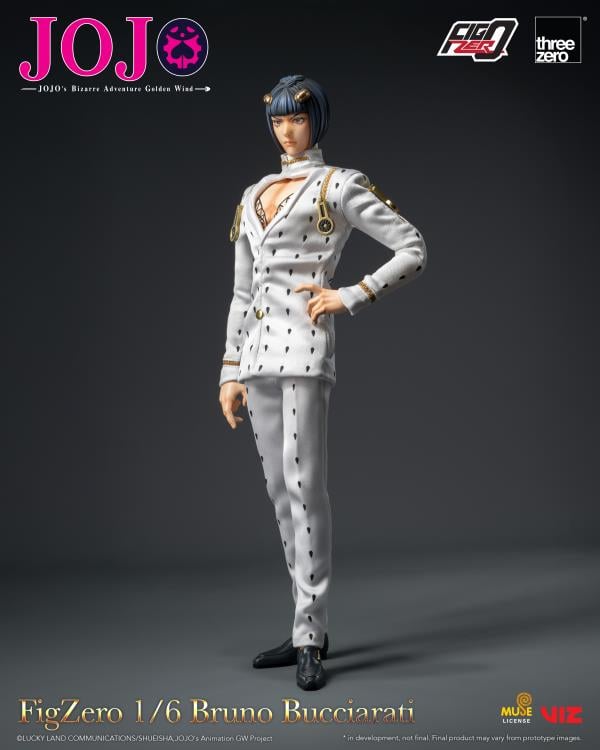 JoJo's Bizarre Adventure: Golden Wind FigZero Bruno Bucciarati 1/6 Scale Figure Gallery Image 4
