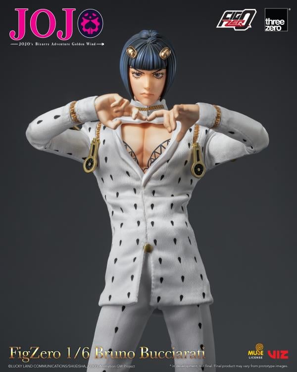 JoJo's Bizarre Adventure: Golden Wind FigZero Bruno Bucciarati 1/6 Scale Figure Gallery Image 12