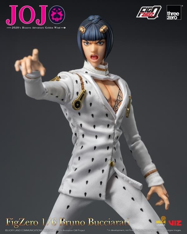 JoJo's Bizarre Adventure: Golden Wind FigZero Bruno Bucciarati 1/6 Scale Figure Gallery Image 16