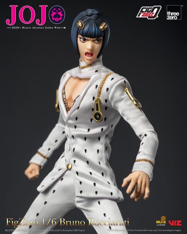 JoJo's Bizarre Adventure: Golden Wind FigZero Bruno Bucciarati 1/6 Scale Figure Gallery Image 17