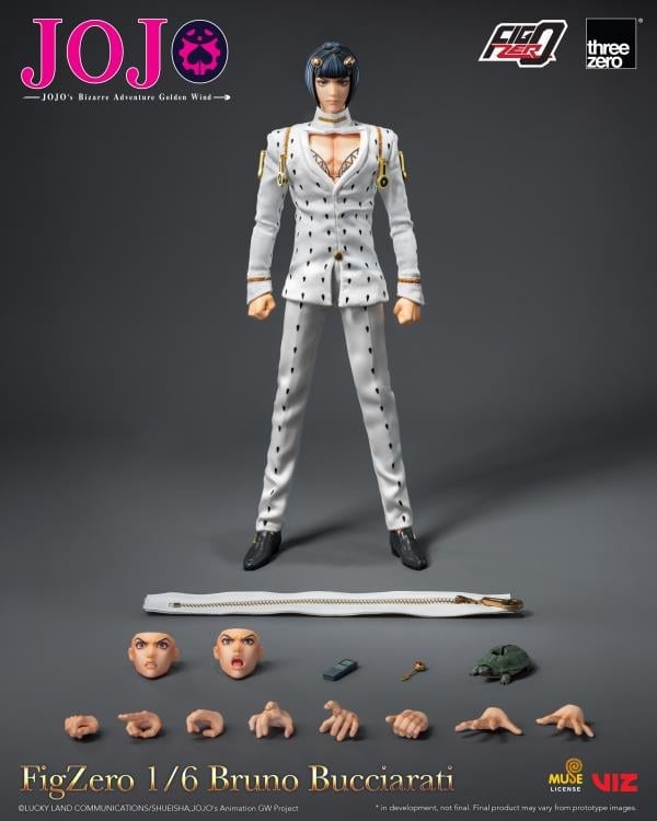 JoJo's Bizarre Adventure: Golden Wind FigZero Bruno Bucciarati 1/6 Scale Figure Gallery Image 20