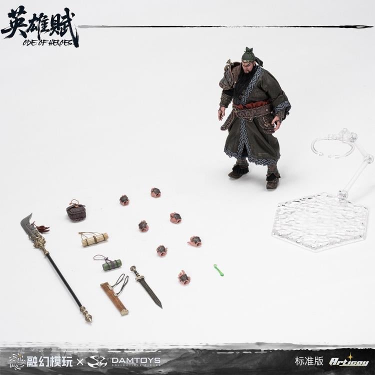 Romance of the Three Kingdoms Ode of Heroes Guan Yu (Standard Ver.) 1/12 Scale Action Figure Gallery Image 13