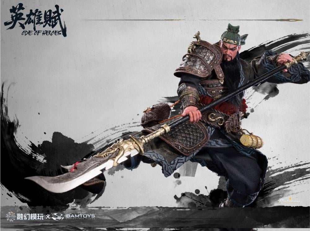 Romance of the Three Kingdoms Ode of Heroes Guan Yu (Deluxe Ver.) 1/12 Scale Action Figure Gallery Image 6