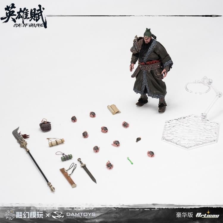 Romance of the Three Kingdoms Ode of Heroes Guan Yu (Deluxe Ver.) 1/12 Scale Action Figure Gallery Image 13