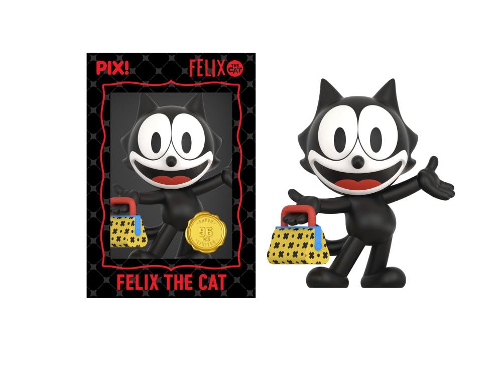 ラバーダックCelebriducks Felix The Cat 限定版 Felix the Cat Rubber Duck - By Celebriducks - Limited Edition