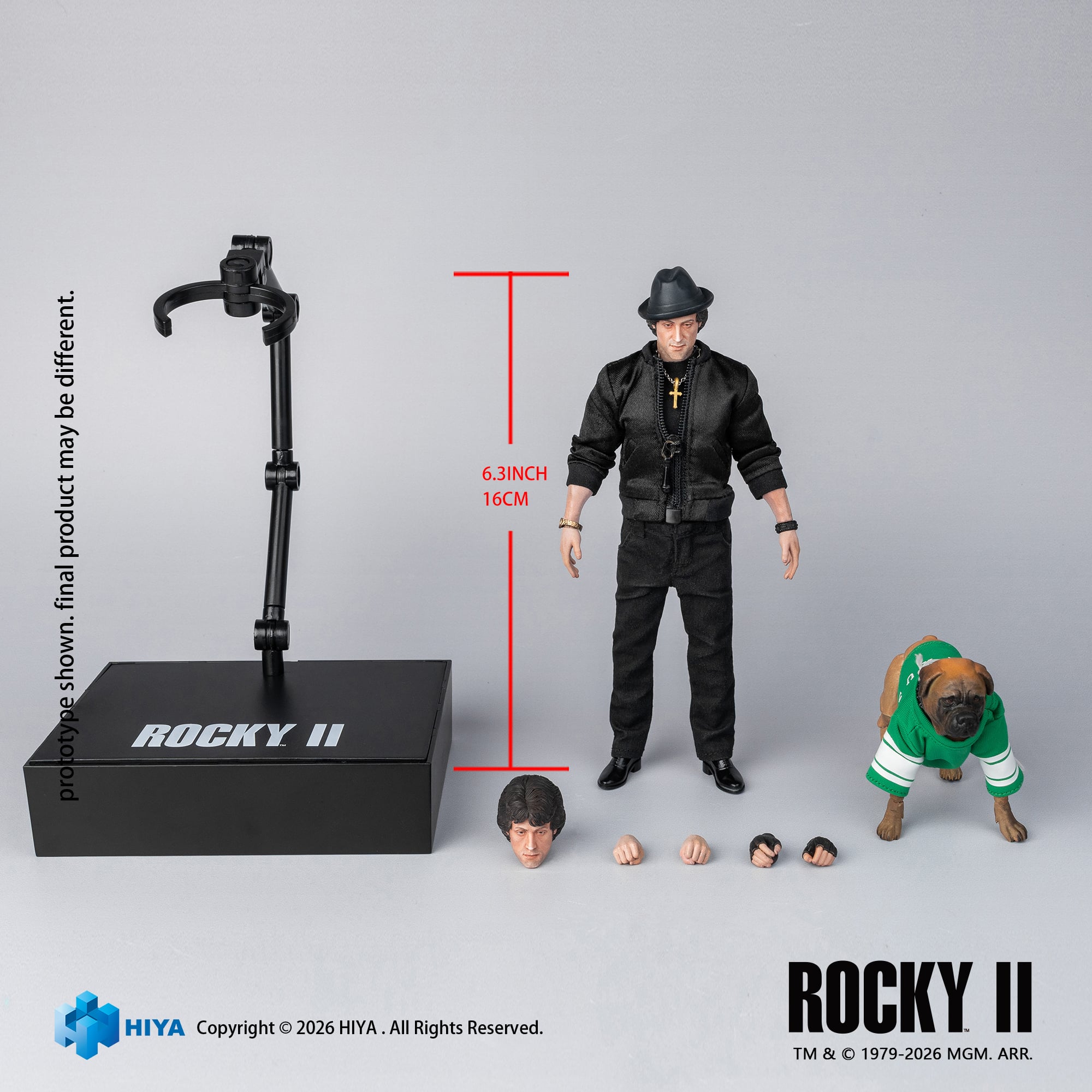 Rocky II Exquisite Super Series Rocky Balboa 1/12 Scale Action Figure