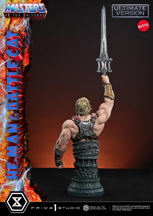 Masters of the Universe Real Elite Masterline He-Man & Battle Cat (Ultimate Ver.) 1/4 Scale Statue Gallery Image 47