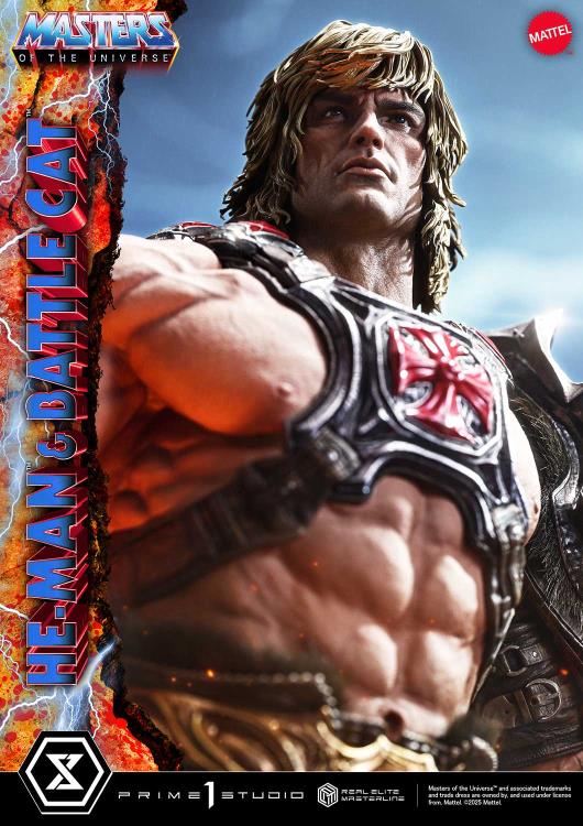 Masters of the Universe Real Elite Masterline He-Man & Battle Cat (Ultimate Ver.) 1/4 Scale Statue Gallery Image 24